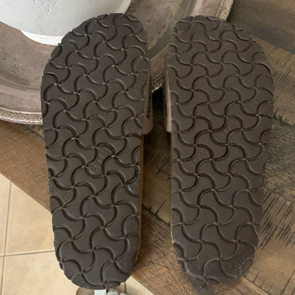 Birkenstock Madrid brown vegan sandals SZ: 35 - Picture 5 of 8